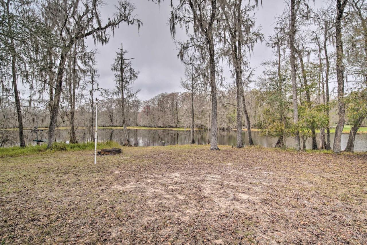 Unplugged Withlacoochee Riverfront Retreat! Bushnell Экстерьер фото