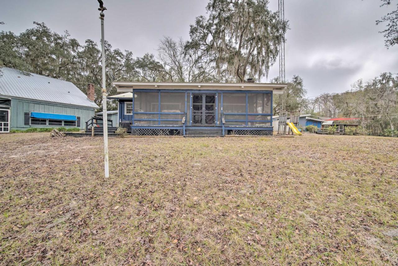 Unplugged Withlacoochee Riverfront Retreat! Bushnell Экстерьер фото